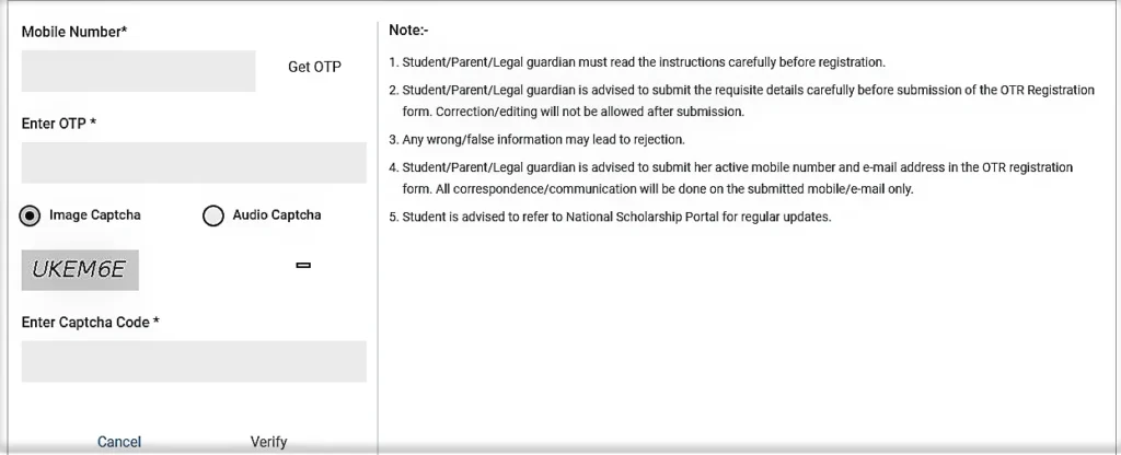 NSP Registration