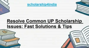 Read more about the article Resolve Common UP Scholarship Issues: Fast Solutions & Tips