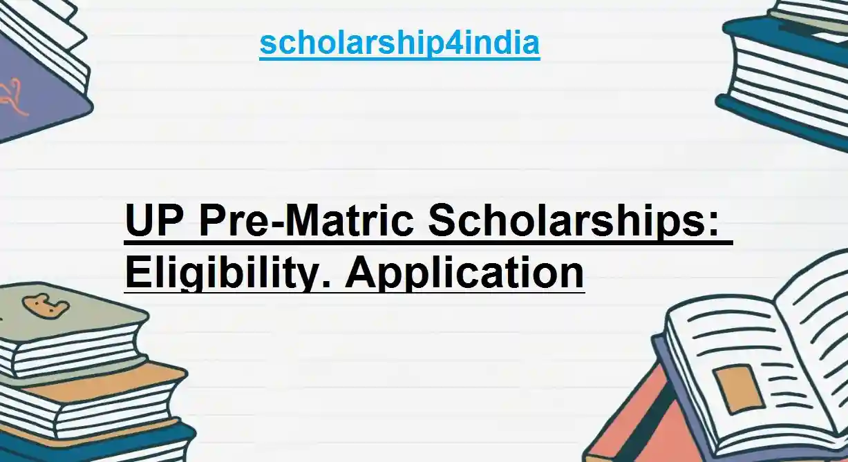 UP Pre-Matric Scholarships: Eligibility. Application