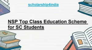 Read more about the article NSP Top Class Education Scheme for SC Students